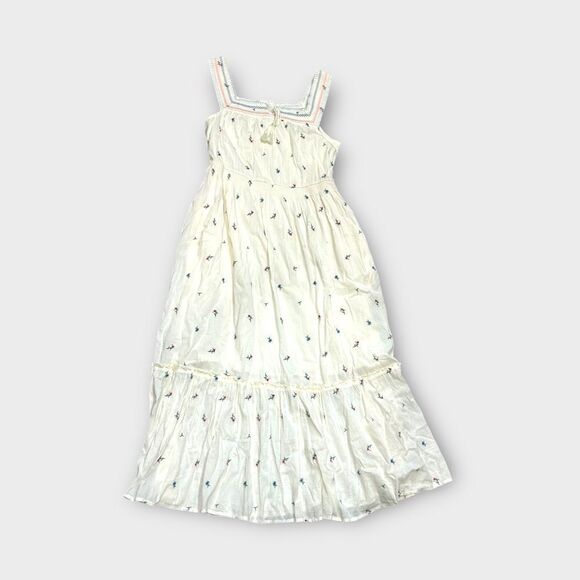 Old Navy | Women's tiered smocked midi embroidered floral sundress size medium m - Picture 1 of 5